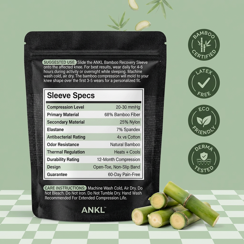 Premium Bamboo Ankle Support